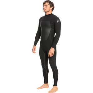 2023 Quiksilver Mens Marathon Sessions 4/3mm GBS Back Zip Wetsuit EQYW103217 - Black